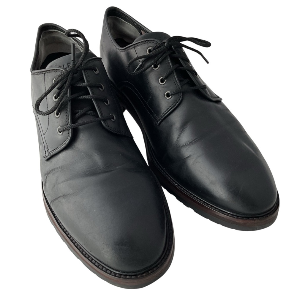 Cole Haan C38844 Berkshire Lug Plain Toe Oxford Dress Shoes Men's Size 9.5 M